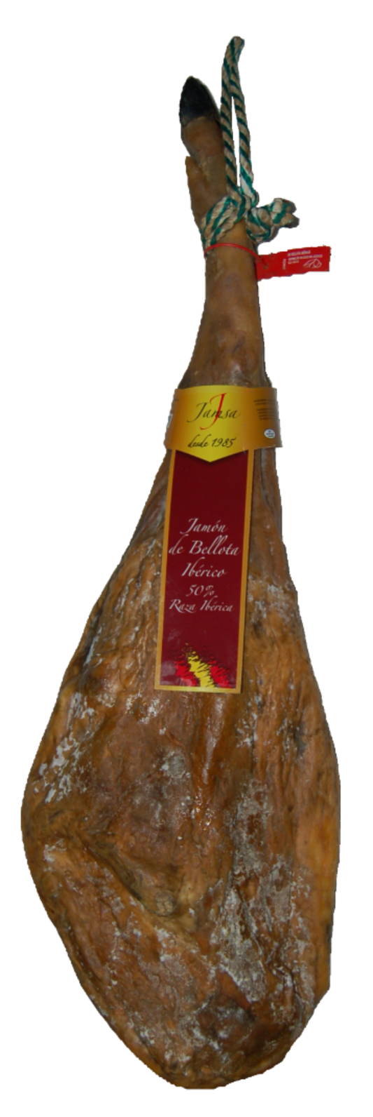 JAMON BELLOTA IBÉRICO 50% RAZA IBÉRICA JAMSA