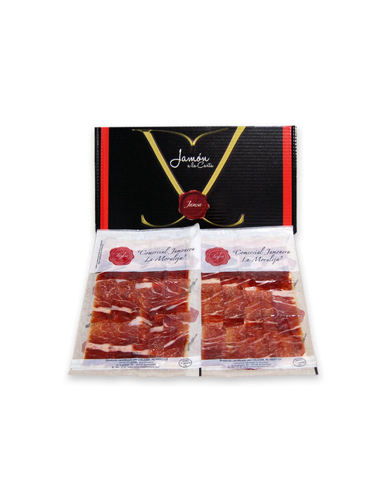 PACK 5 SOBRES DE JAMON DE CEBO IBERICO 50% RAZA IBERICA JAMSA