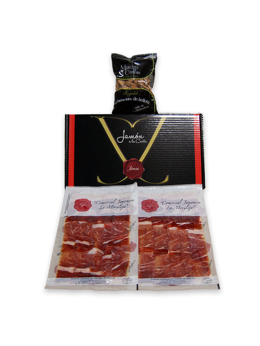 PACK 10 SOBRES DE JAMON DE CEBO IBERICO 50% RAZA IBERICA JAMSA