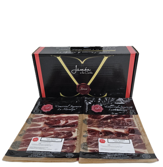 PACK 5 SOBRES DE JAMON BELLOTA 100% IBERICO JAMSA