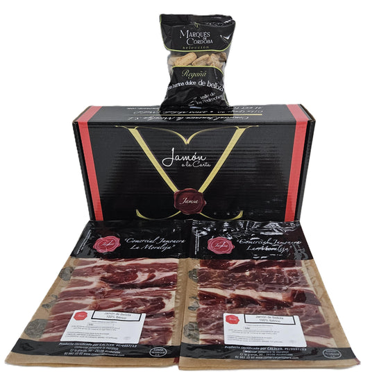 PACK 10 SOBRES DE JAMON BELLOTA 100% IBERICO JAMSA
